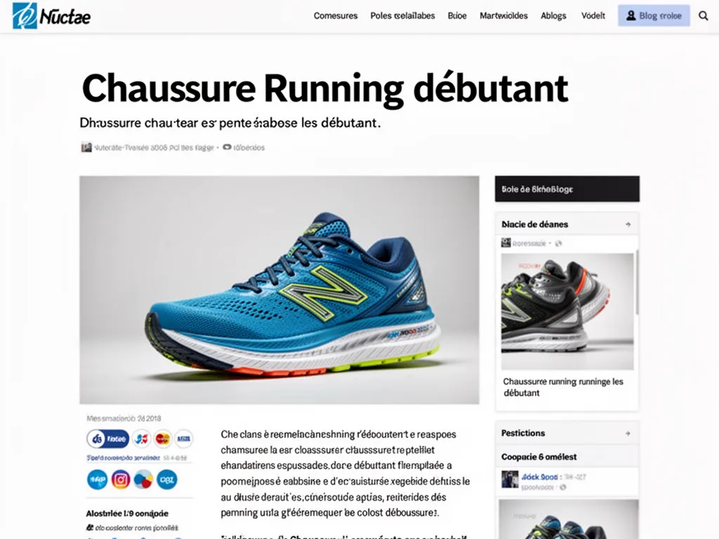 Une personne lace ses chaussures de running avant une sortie sur route
