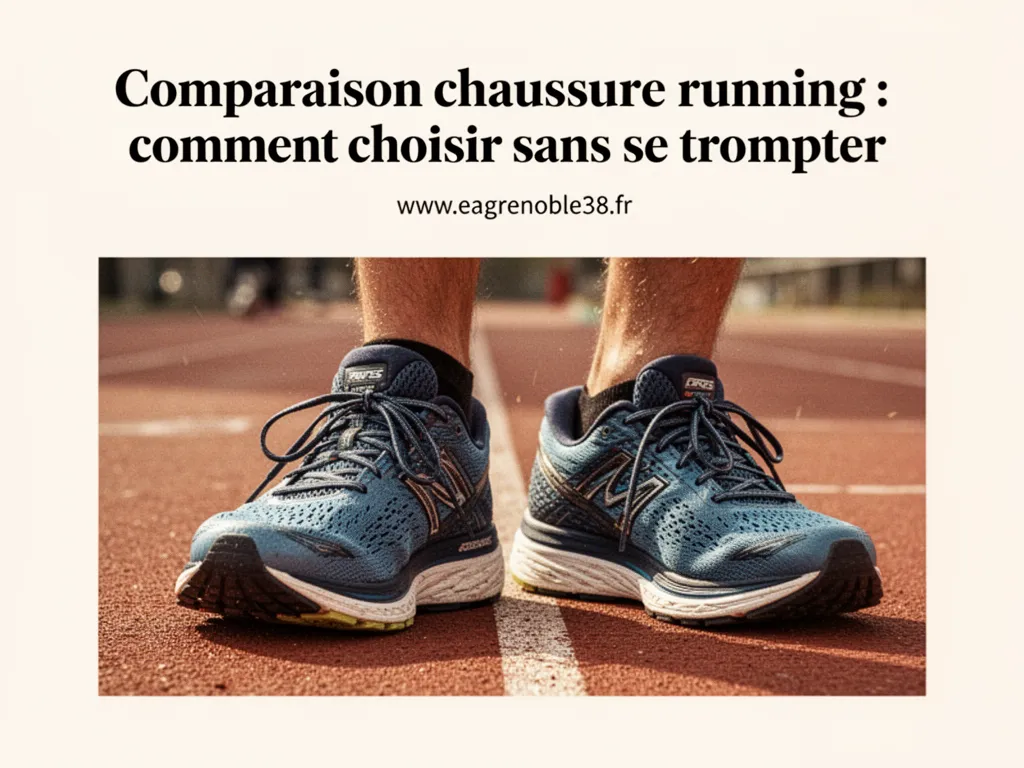 Comparaison chaussure running : comment choisir sans se tromper