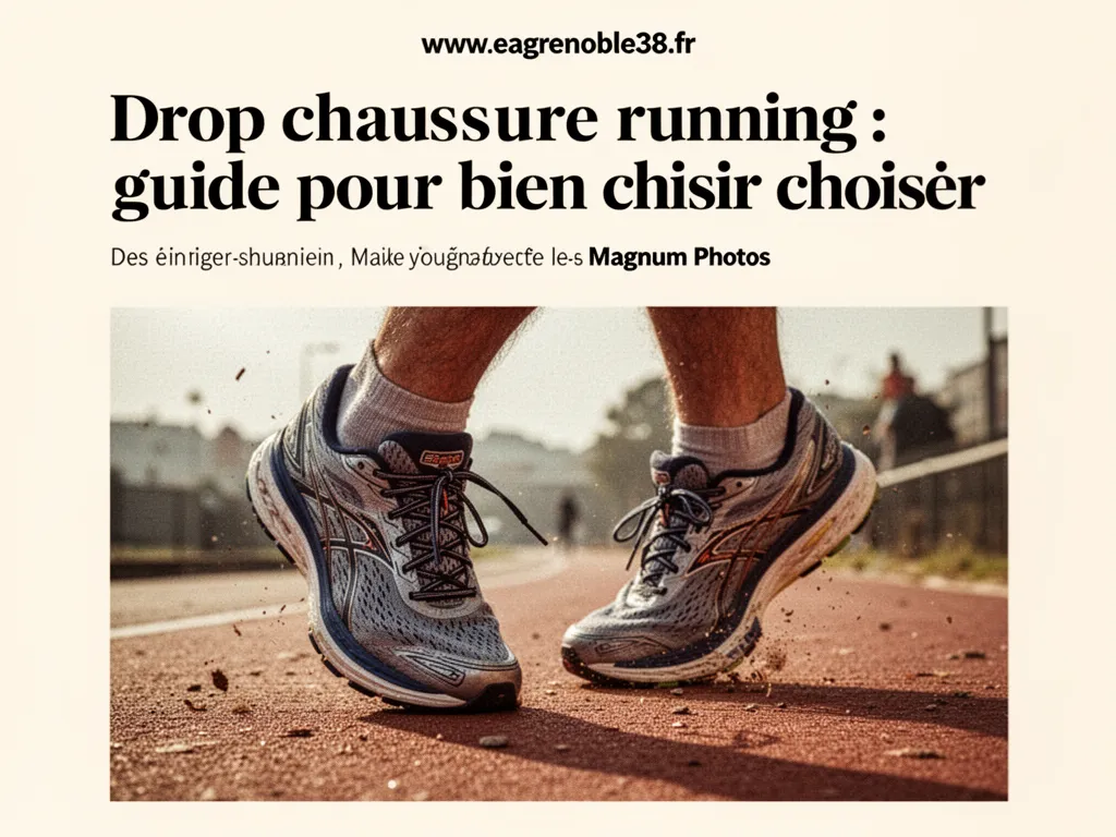 Drop chaussure running : guide pour bien choisir