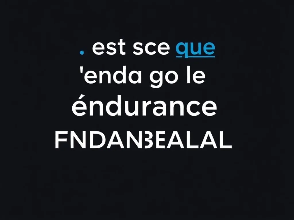 Coureur sur sentier forestier, allure lente, respiration régulière, endurance durable